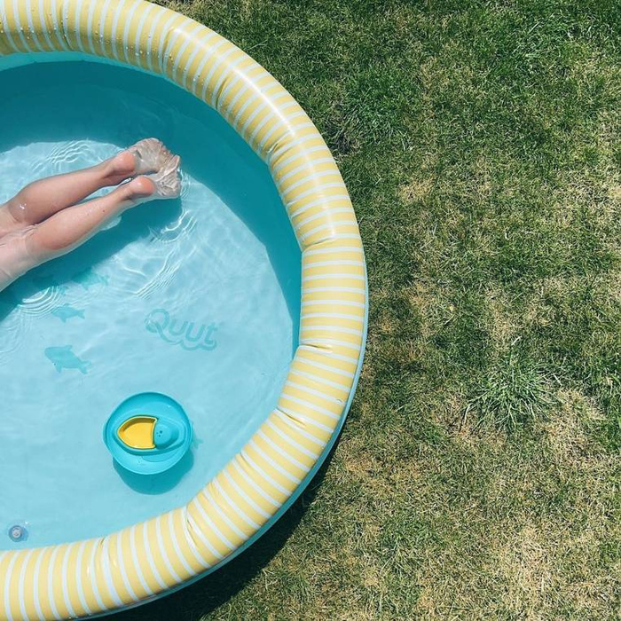 Dmuchany basen dla dzieci 120 cm Dippy Banana Blue Quut 172659