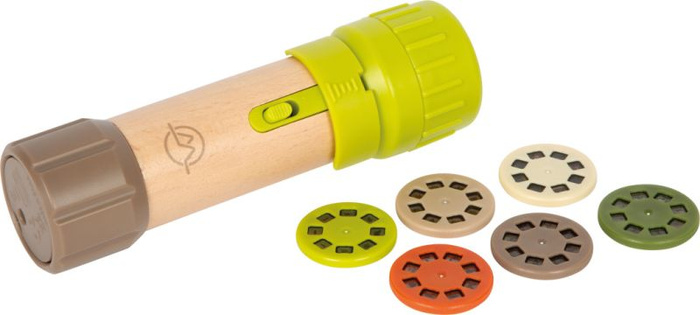 Latarka z projektorem 2w1 Odkrywca świata Small Foot