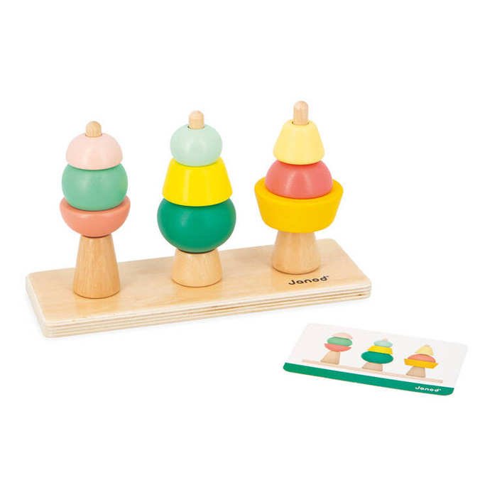 Zestaw zabawek edukacyjnych Box 36 m-cy J04066 Janod