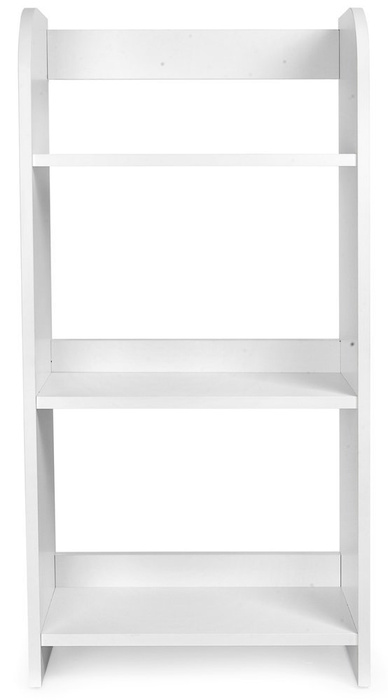 Regał drewniany Biel, meble do pokoju dziecka