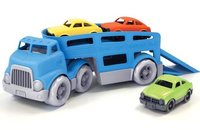 Samochody zabawki Transporter z lawetą GTCCRB1237-Green Toys, pojazdy dla dzieci