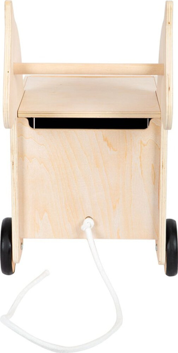 Drewniana skrzynia na zabawki jeździk dla dzieci Zebra Small Foot 12425