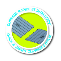 Podłoga do domku ogrodowego Smoby 810907 stabilne Panele 6 płytek 45x45 cm