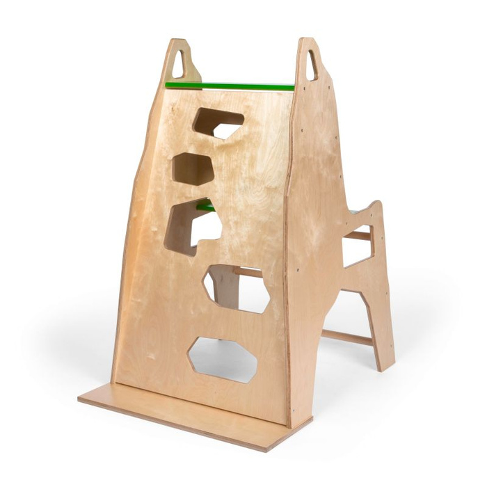 Drewniana wieża do wspinaczki dla dzieci Góra Erzi 44439 sprzęt sportowy dla dzieci