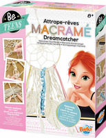 Zrób to sam - MAKRAMOWY ŁAPACZ SNÓW BE401-Buki, zabawki rozwojowe