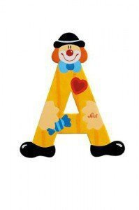 Głoska Clown "A", 81737-Sevi, nauka literek dla dzieci, alfabet
