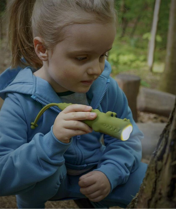 Latarka dla dzieci Krokodyl Croco Rabbit & Friends 52-0080