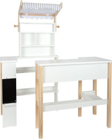 Drewniany sklep supermarket dla dzieci z markizą Fresh Small Foot 12328