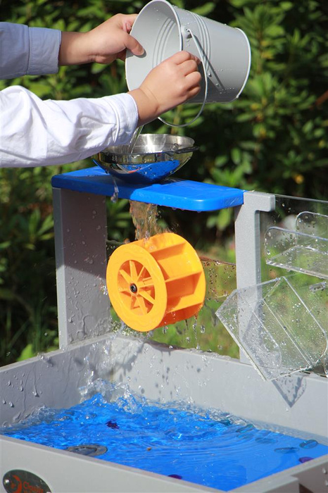 Stolik do eksperymentów CLASSIC WORLD EDU CW70803 Zestaw doświadczeń dla dzieci wodą i piaskiem 2w1