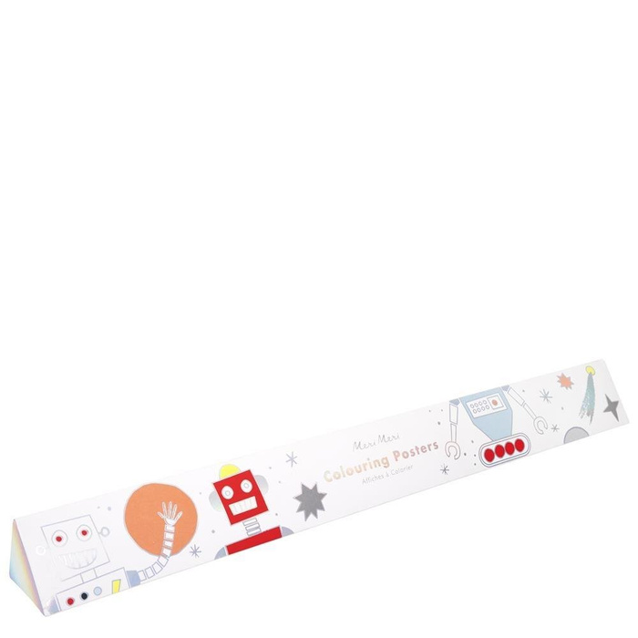 Plakaty-kolorowanki Kosmos M206587-Meri Meri, zabawki plastyczne