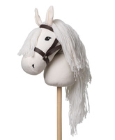 Hobby Horse Koń na kiju Astrup biały 84352