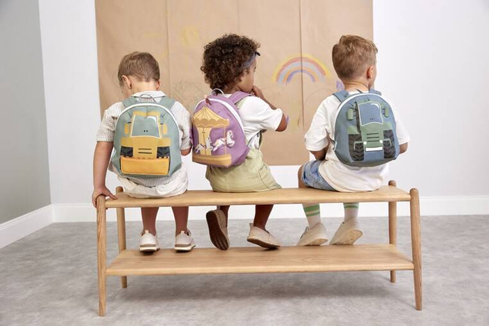 Plecak mini Tiny Drivers Spychacz Lassig 1203021383