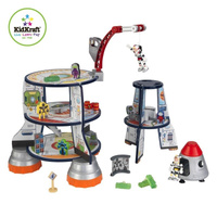 Drewniana rakieta małego kosmonauty, 63443-Kidkraft , zabawki dla chłopców