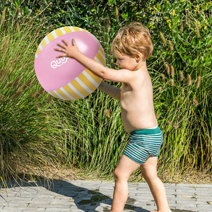 Dmuchana piłka plażowa Ø 30 cm Banana Pink Quut 173540