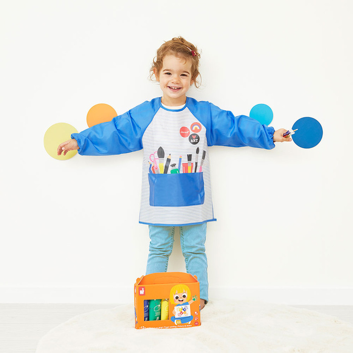 Farbki do malowania rękami 5 kolorów Janod J07403