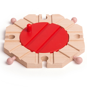 Obrotnica z 8 rozjazdami do kolejki, BJT134-Bigjigs Rail