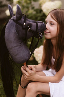 Hobby Horse Koń na kiju z otwartą buzią Blaze Astrup 84353