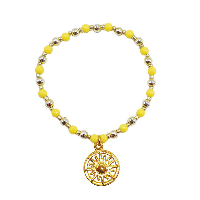 Zestaw kreatywny do tworzenia biżuterii ze stojakiem Bransoletka na każdy dzień tygodnia Janod J09185