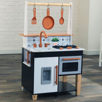 Kuchnia drewniana dla dzieci dwustronna Artisan Island KidKraft KK53441 z kostkarką