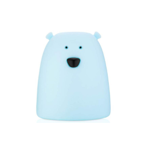 Lampka silikonowa Miś Mały niebieski Rabbit & Friends 520007