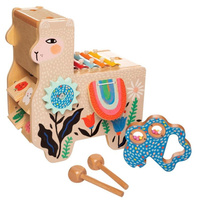 Kostka edukacyjna Lili Lama 217120-Manhattan Toy, instrumenty dla dzieci