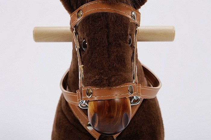 OUTLET Mały konik na biegunach Alex, zabawka na biegunach