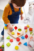 Drewniany sorter dla dzieci Karuzela kształtów HB305381-Haba, puzzle i układanki