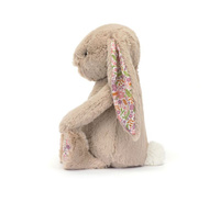 Króliczek z kwiecistymi uszami beżowy Petal 31 cm Jellycat maskotki BPM3BM