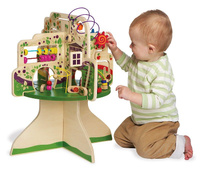 Zabawka edukacyjna, Przygoda na szczycie drzewa, 212280-Manhattan Toy, zabawki drewniane