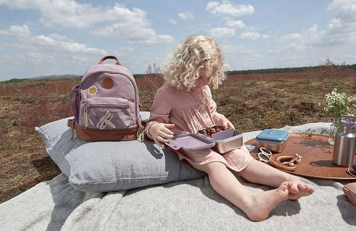 Stalowy Lunchbox Adventure Ważka 1210029332-Lassig, pudełka śniadaniowe dla dzieci