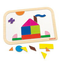 Układanka magnetyczna dla dzieci Kształty Goula 53155