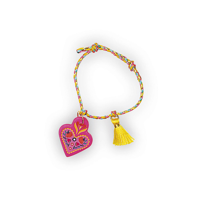 Zestaw kreatywny do tworzenia biżuterii dla przyjaciółek Klejnoty przyjaźni Janod J09186