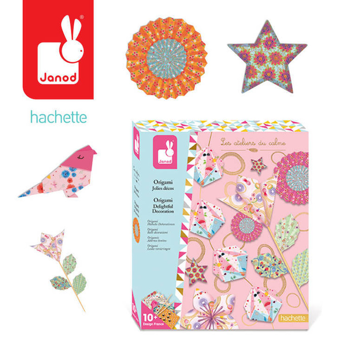 Zestaw kreatywny do tworzenia origami 7+, Janod J07887