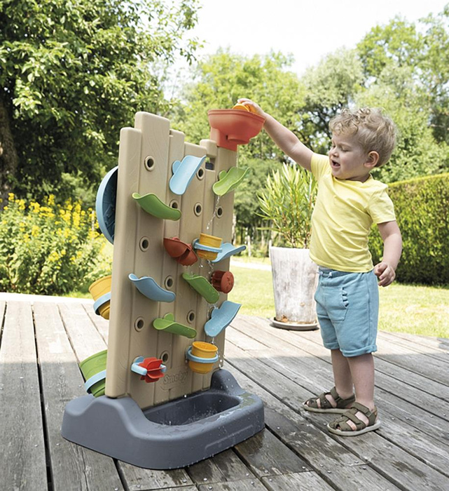 Ścianka aktywności Smoby 840301 dla małych odkrywców 6w1 kreatywna Zabawka edukacyjna