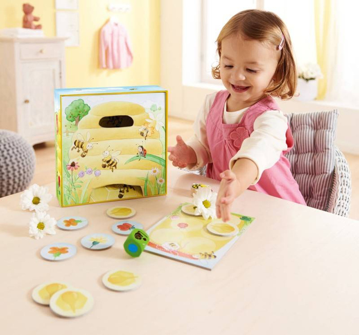 Gra dla dzieci Hanna mała pszczółka HB302199-Haba, zabawy dla najmłodszych