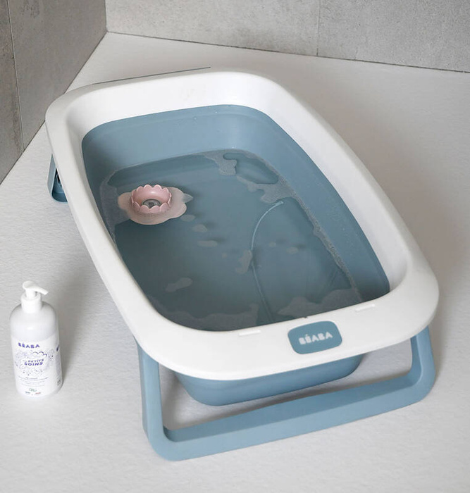 Składana wanienka dla dziecka Eazy Pop Camélé'O Bleu baltique Beaba 920403