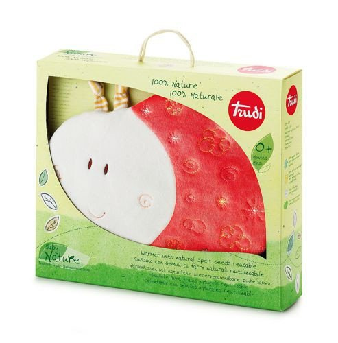Biedronka z nasionami orkiszu do rozgrzania, Baby Nature, 28444-Trudi