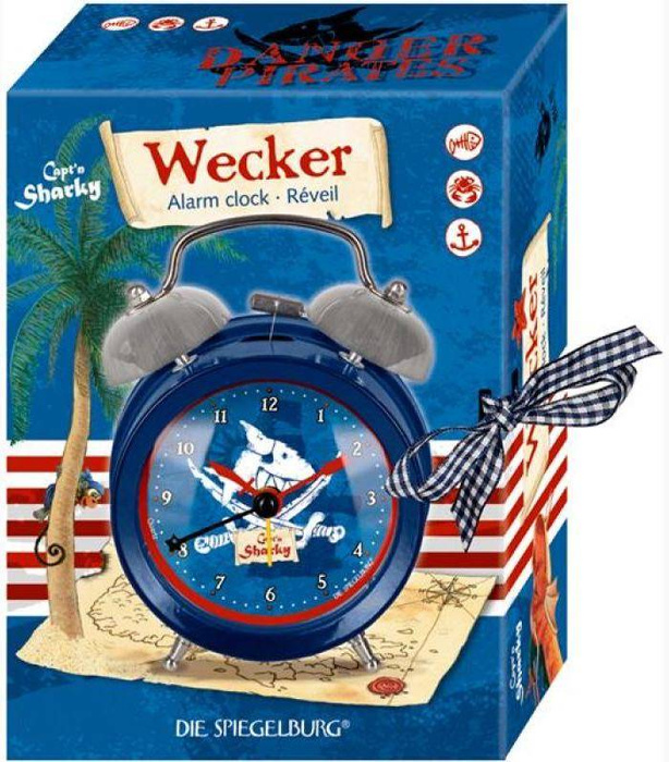 Budzik Capt´n Sharky S13809-Spiegelburg, pokój dziecka