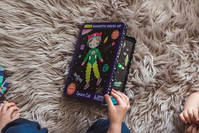 Kreatywna układanka magnetyczna Kosmiczny kot MP68033-Mudpuppy, zestawy kreatywne