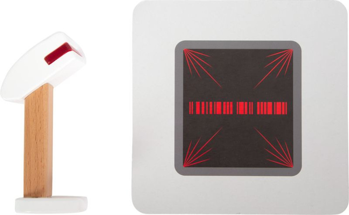 Drewniana kasa sklepowa dla dzieci z kalkulatorem Fresh Small Foot 12249-SF