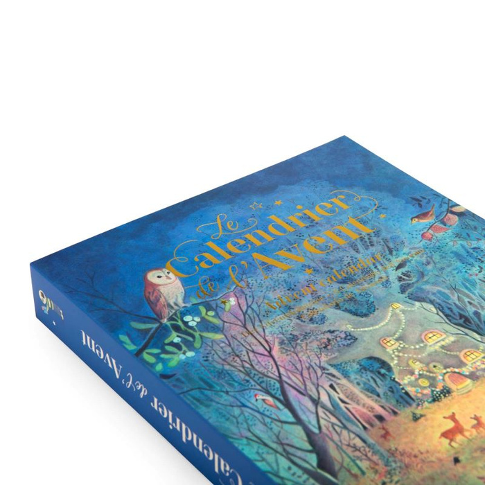 Kalendarz adwentowy z latarką projektorem i bajkami La Grande Famille Moulin Roty 632322 prezent na święta