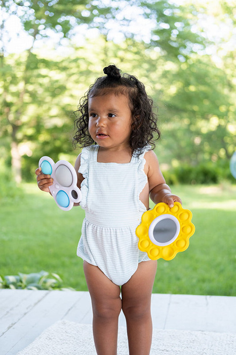 Bąbelki Dimpl Słoneczko i Chmurka Fat Brain Toys FA346-1 zabawka stymulująca sensoryczna