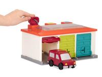 Garaż 3-stanowiskowy z autkami i kluczami Battat BT4581Z