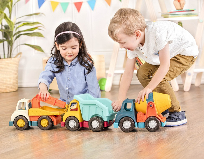 Betoniarka Cement Truck Wonder Wheels Battat BT1001Z samochody dla dzieci