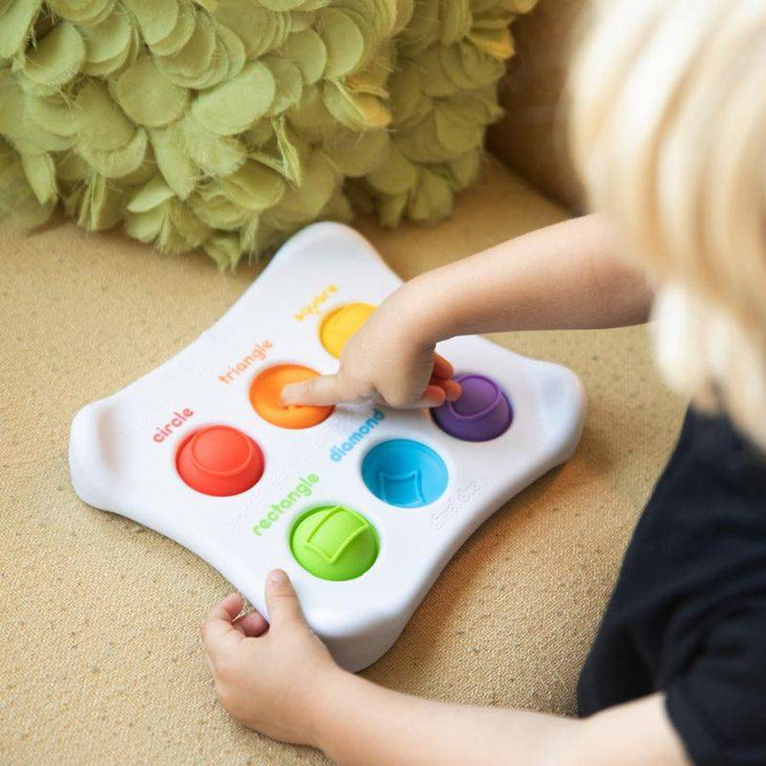 Dimpl Duet zabawka stymulująca Bąbelki FA208-1 Fat Brain Toys, zabawki rozwojowe