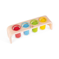 Drewniana układanka Sortowanie kolorów Essentiel, Janod J05066