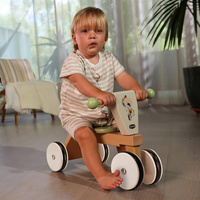 Drewniany pierwszy Rowerek biegowy Tiny Love TL15056006768 z gumowymi kołami Boho Chic