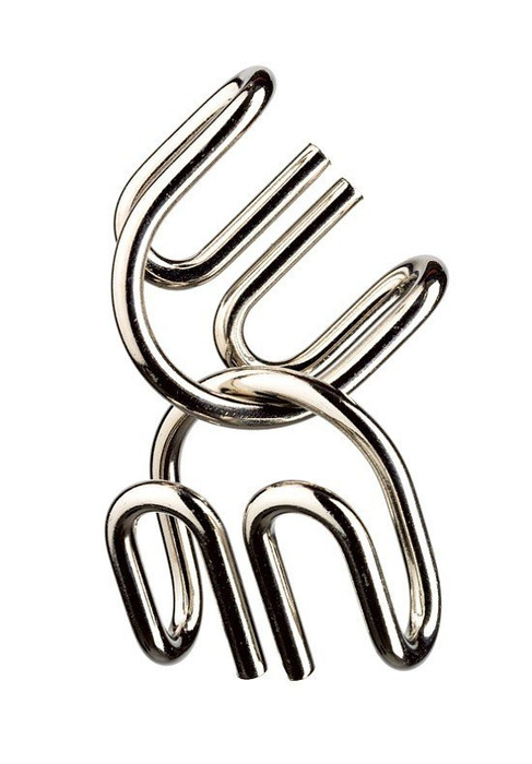 Zestaw Djeco z 6 metalowymi zabawkami logiczno-zręcznościowymi, Crazix, DJ08463-Djeco