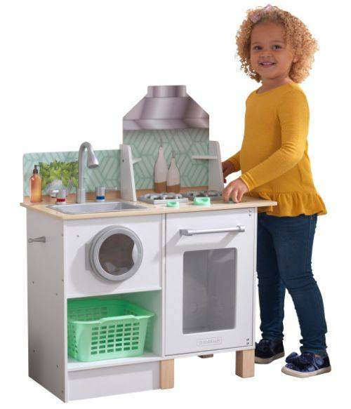 Kuchnia dla dzieci z pralnią Whisk & Wash KK10230-KidKraft, zabawki drewniane