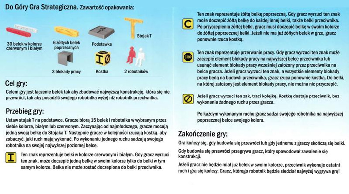 Zabawa zręcznościowa Do Góry gra strategiczna Upstruction Fat Brain Toys FA365-1